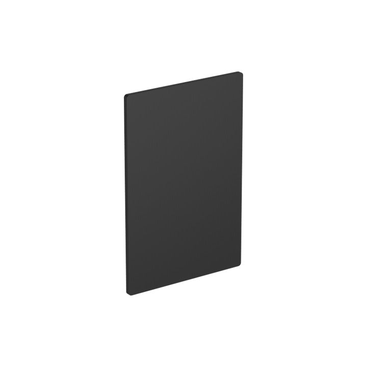 ARCH-LOC™ 86 Series Base Shoe End Cap - Matte Black Aluminum