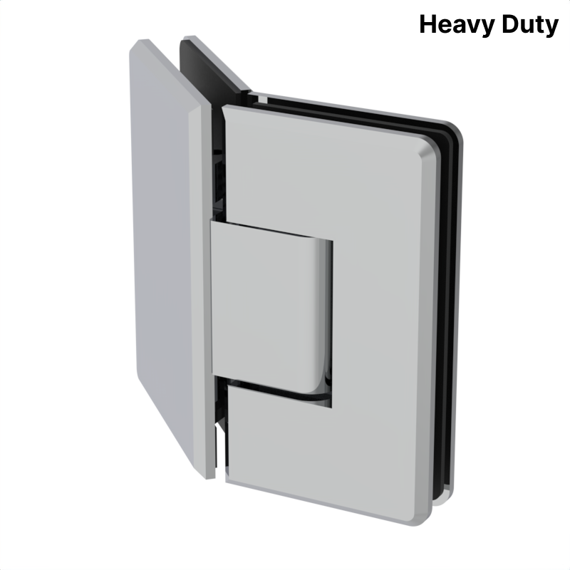 Colette heavy-duty shower hinge Glass to Glass Neo Angle 135° — Chrome
