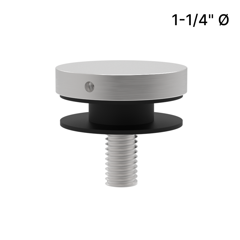 Display Standoff Caps - 3/4" M6 and 1-1/4" M8 - AISI316 — DCAP114BS