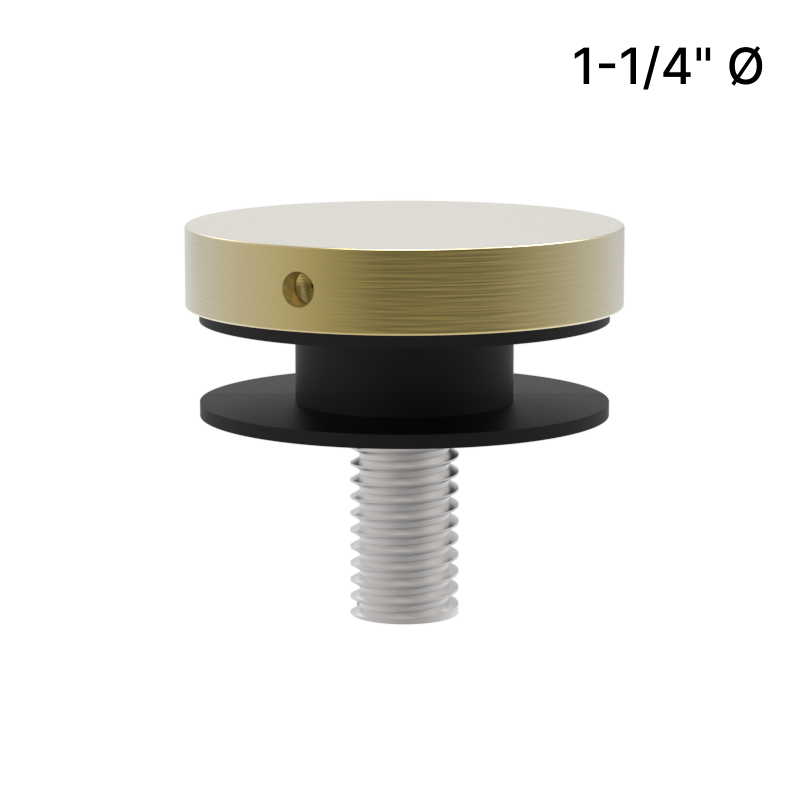 Display Standoff Caps - 3/4" M6 and 1-1/4" M8 - AISI316 — DCAP114SB