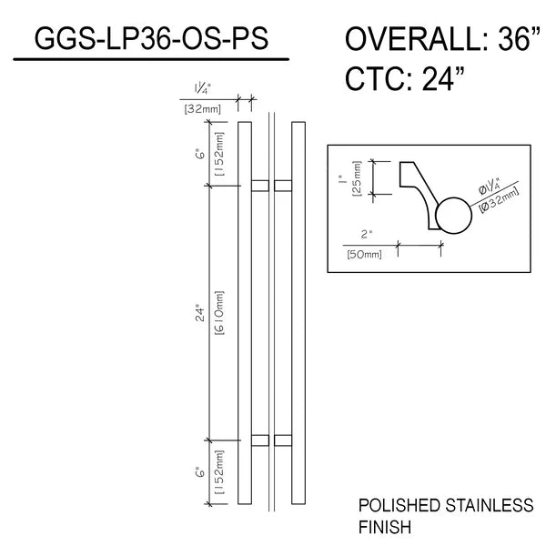 Ladder Pulls - Offset Back to Back