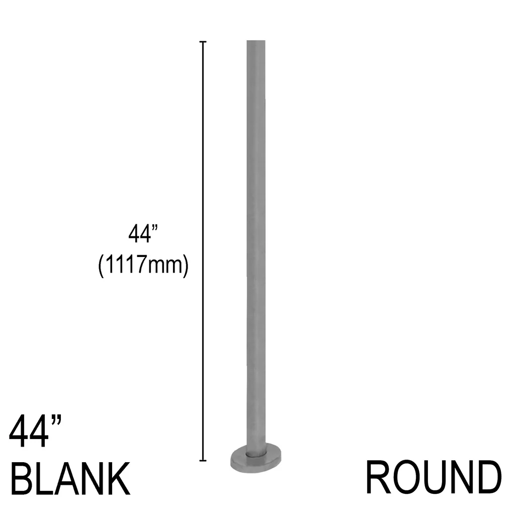 Architectural Railing Posts- Round
