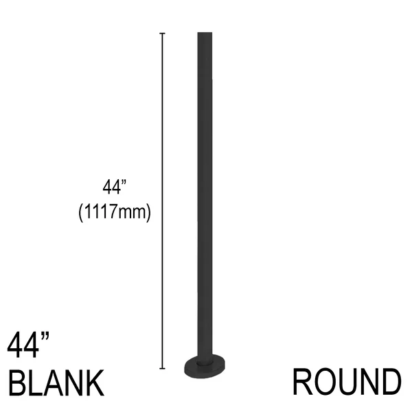 Architectural Railing Posts- Round