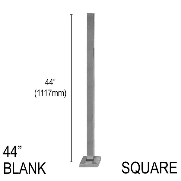 Architectural Railing Posts- Square