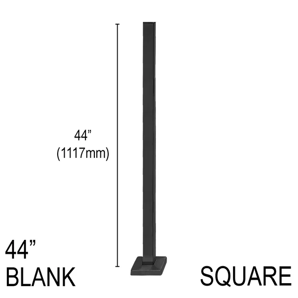 Architectural Railing Posts- Square