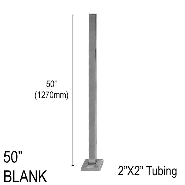 Architectural Railing Posts- Square