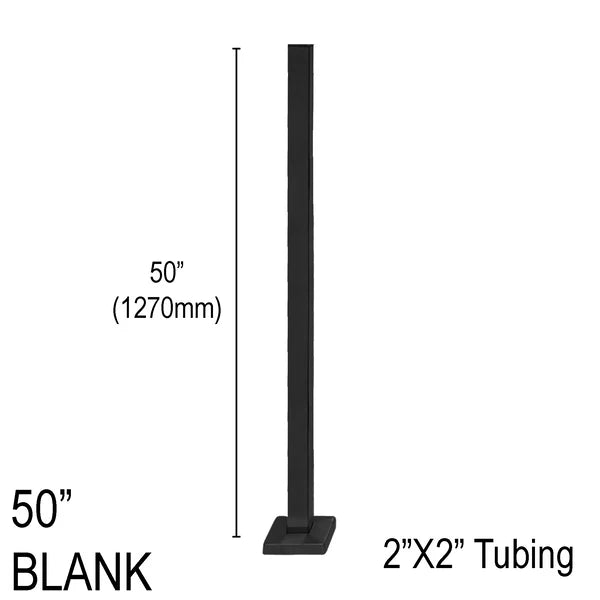 Architectural Railing Posts- Square