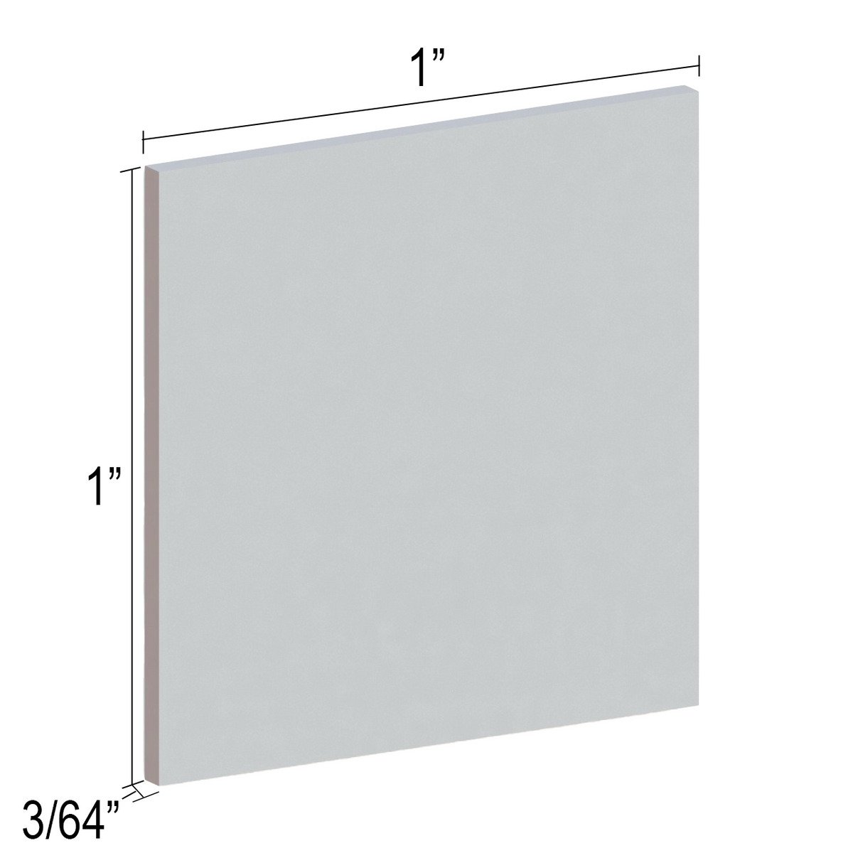 CUEND Commercial Glazing U-Channel End Caps — CUEND1X1SA