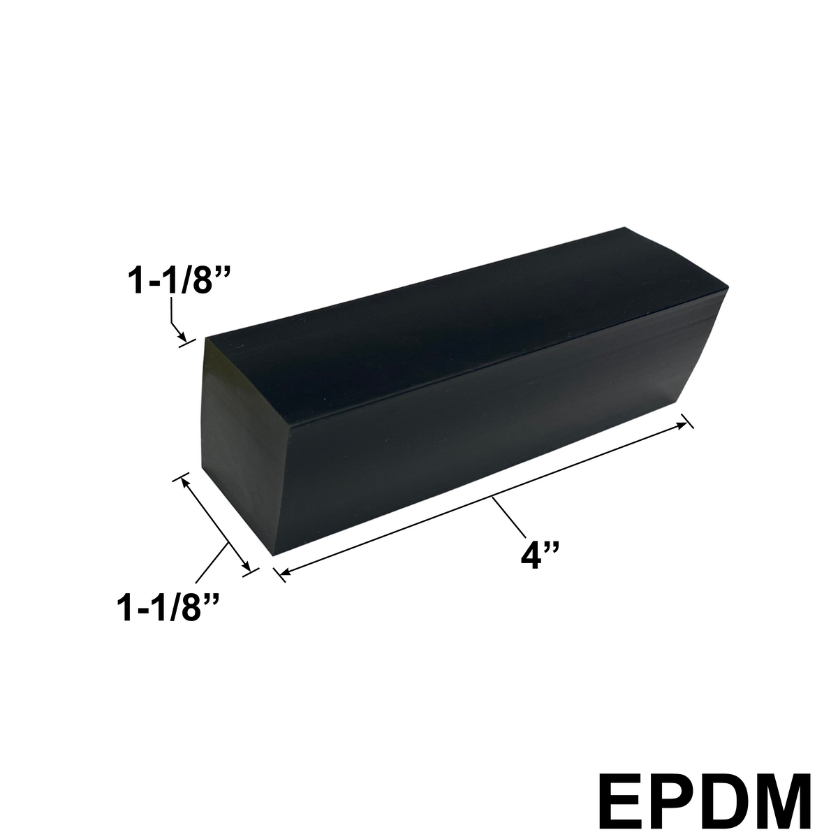 EPDM Setting Blocks — Sizes and Pack Quantities — SB-EPDM-8