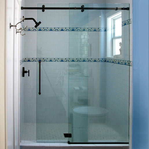 Système coulissant CRL Bronze Brossé Deluxe 180 degrés Série Serenity