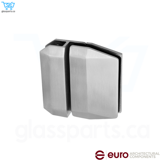 EURO Polaris 600 Series Soft Close Glass-To-Glass Latch - Stainless Steel