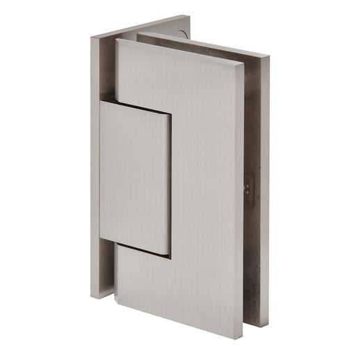 CRL Trento 044 Series Wall Mount Offset Back Plate Hinge — Brushed Nickel