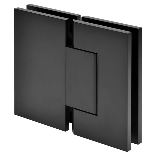 CRL Trento 180 Series 180 Degree Glass-to-Glass Hinge — Matte Black