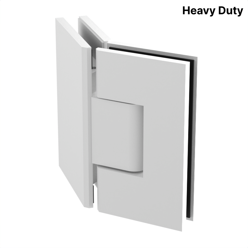 Vivian heavy-duty shower hinge Glass to Glass Neo Angle 135° — White