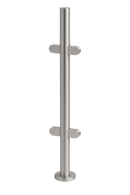 Architectural Railing Posts - Round - Glassparts.ca