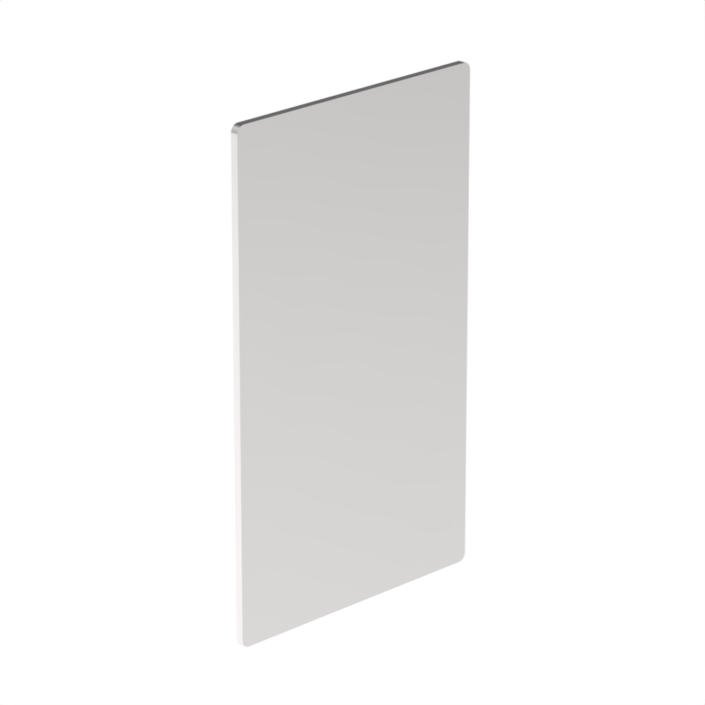 CORE-LOCK 72 Series Top Mount End Caps – Pair — Polished Stainless Steel