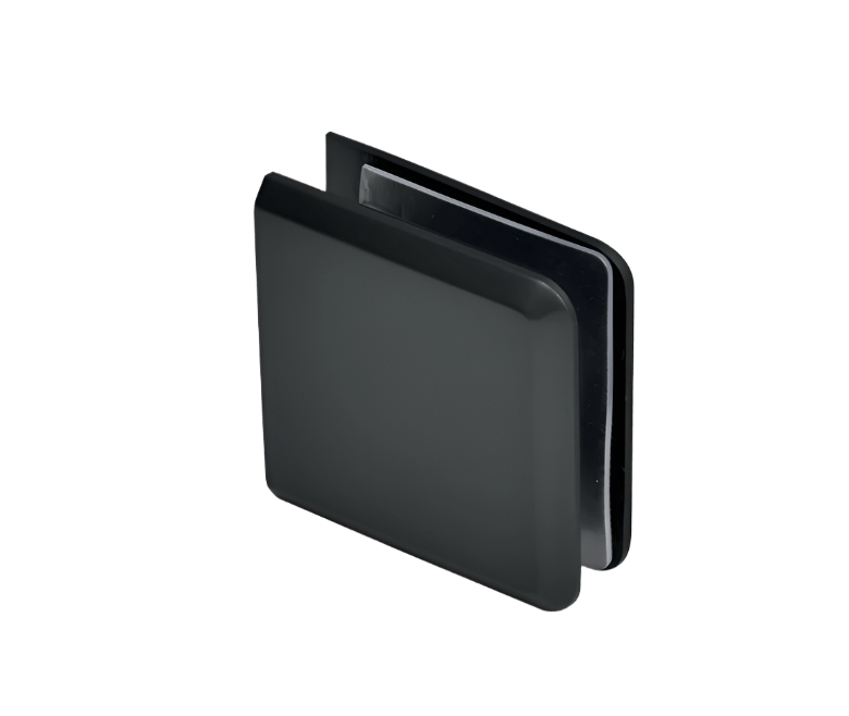 CRL Beveled Hole - in - Glass Style Wall Mount Heavy - Duty Glass Clamp - Glassparts.ca
