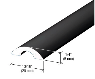 CRL Frameless Shower Door Half - Round Threshold - Glassparts.ca