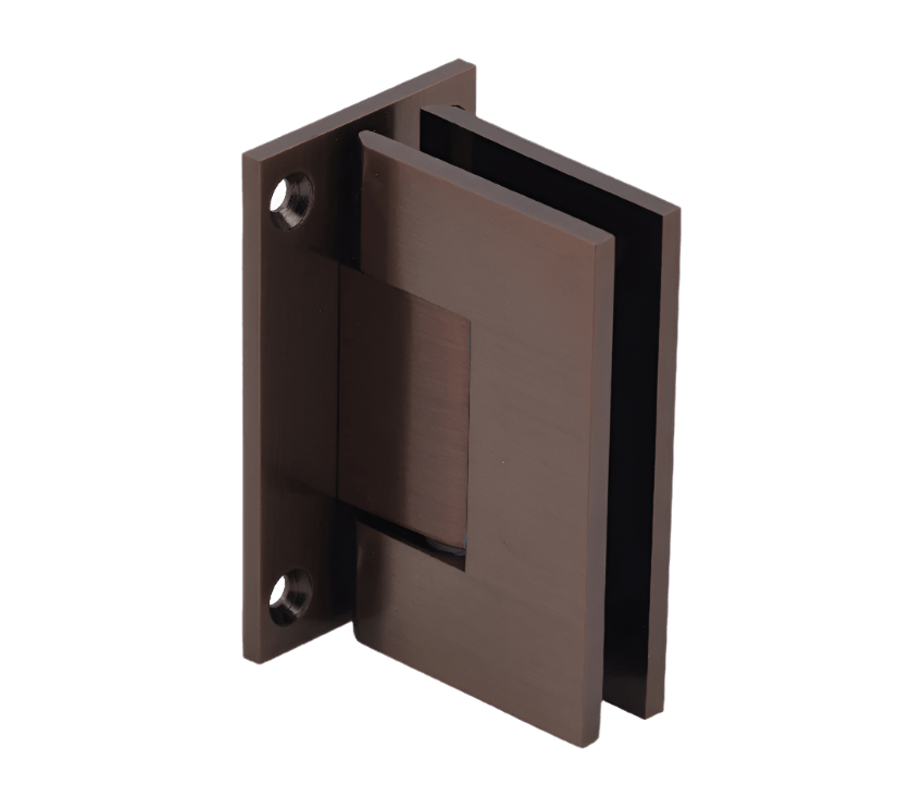 CRL Geneva 037 Series Wall Mount Full Back Plate Standard Hinge - Glassparts.ca