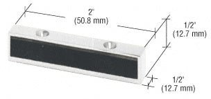 CRL Header Mounted Door Stop - Glassparts.ca