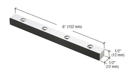 CRL Header Mounted Door Stop - Glassparts.ca