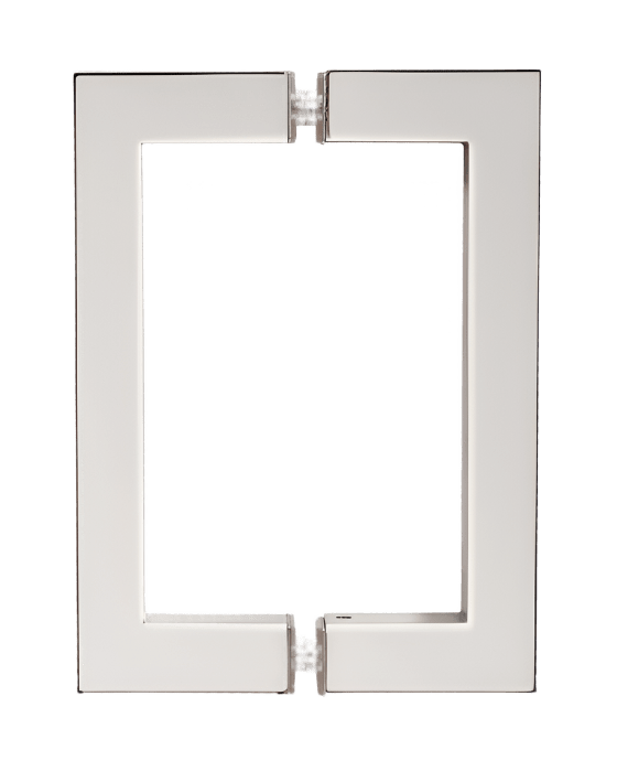 CRL Series Square Tubing Back - to - Back Pull Handle - Glassparts.ca