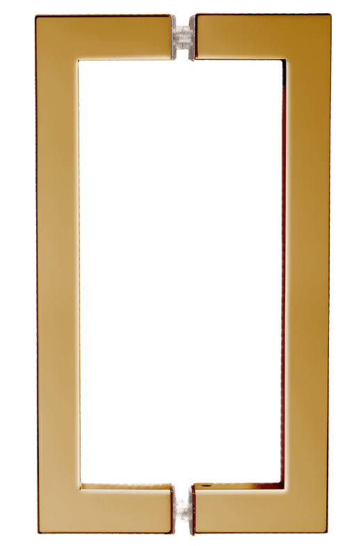 CRL Series Square Tubing Back - to - Back Pull Handle - Glassparts.ca