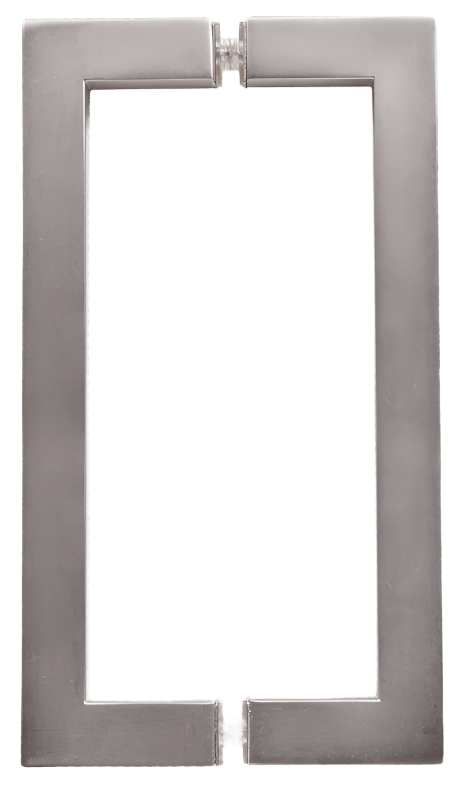 CRL Series Square Tubing Back - to - Back Pull Handle - Glassparts.ca