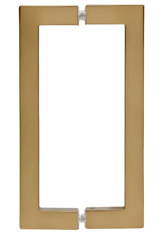 CRL Series Square Tubing Back - to - Back Pull Handle - Glassparts.ca