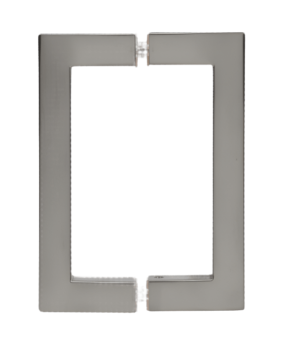 CRL Series Square Tubing Back - to - Back Pull Handle - Glassparts.ca