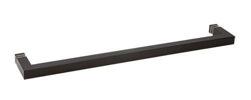 CRL "SQ" Series Square Tubing Mitered Corner Single - Sided Towel Bar - Glassparts.ca