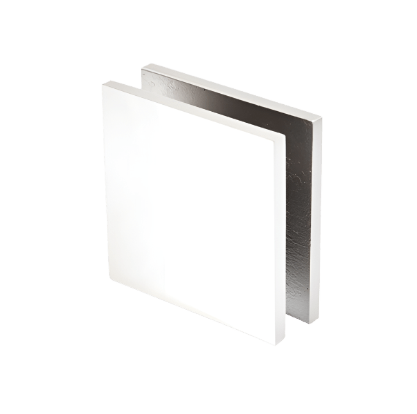 CRL Square Style Hole - in - Glass Fixed Panel U - Clamp - Glassparts.ca