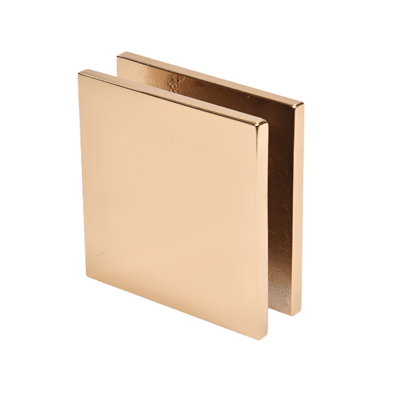 CRL Square Style Hole - in - Glass Fixed Panel U - Clamp - Glassparts.ca