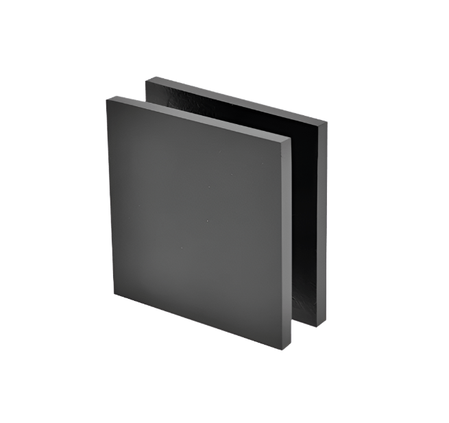 CRL Square Style Hole - in - Glass Fixed Panel U - Clamp - Glassparts.ca