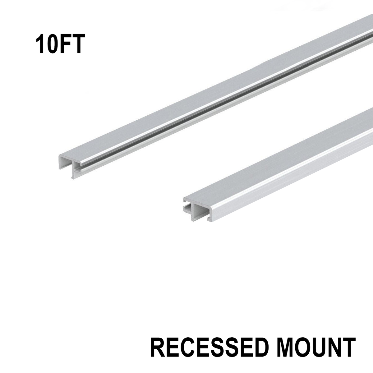 ARCH-LOC 69 Recessed Mount cladding - Brushed Stainless Steel