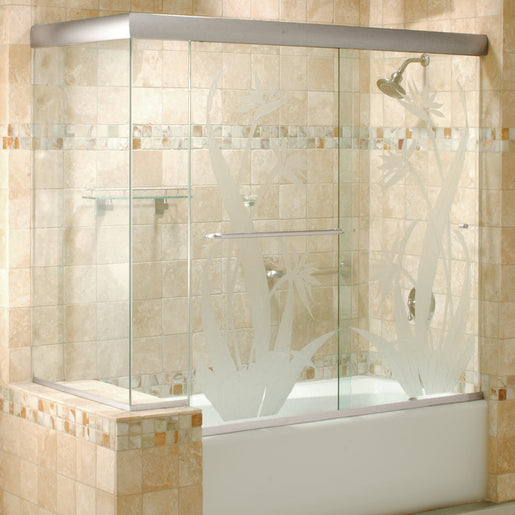 CRL Cottage CK 60" x 60" Sliding Shower Door Kit for 3/8" Glass — CK386060BA