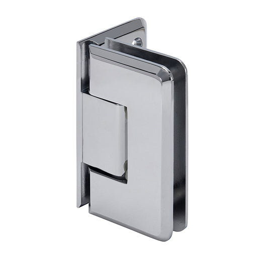 CRL Cologne 544 Series 5 Degree Pre-Set Wall Mount Offset Back Plate Hinges — C0L544CH