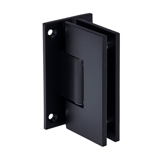 CRL Vienna 037 Series Wall Mount Full Back Plate Hinge — V1E037MBL