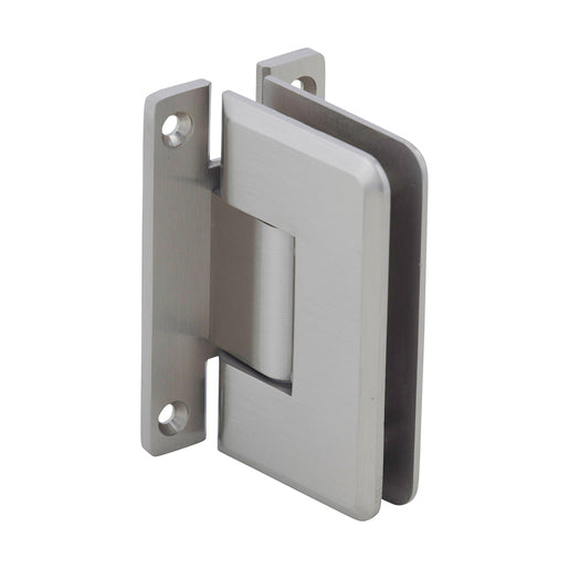 CRL Cologne 537 Series 5 Degree Pre-Set Wall Mount H Back Plate Hinges — C0L537BN