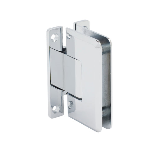 CRL Cologne Series Wall Mount 'H' Back Plate Positive Close Hinges — C0L067CH