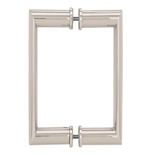 CRL OR Series Back-to-Back Oval/Round Pull Handles — 0R8X8PN