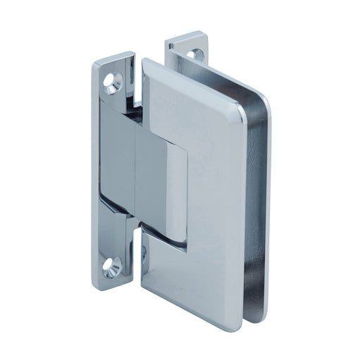 CRL Cologne 537 Series 5 Degree Pre-Set Wall Mount H Back Plate Hinges — C0L537CH