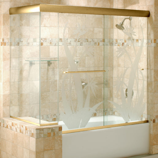 CRL Cottage CK 60" x 60" Sliding Shower Door Kit for 3/8" Glass — CK386060BGA