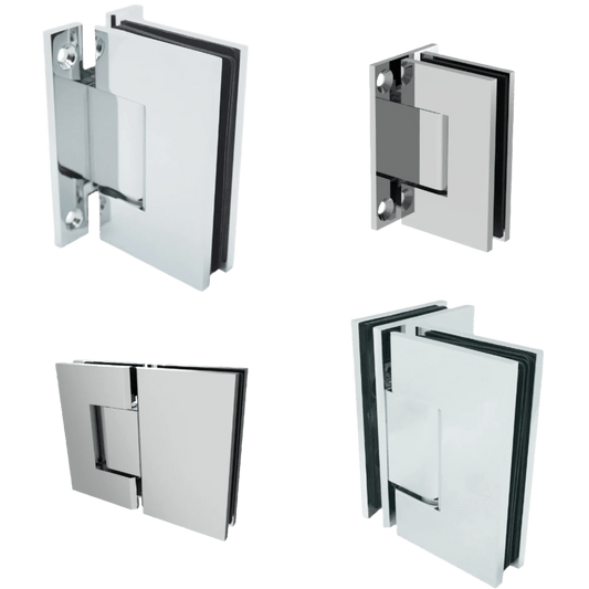 Shower Hinges - Jennifer Series - Glassparts.ca