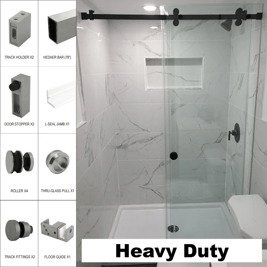 Sliding Door Kits - Tranquility Series - Glassparts.ca