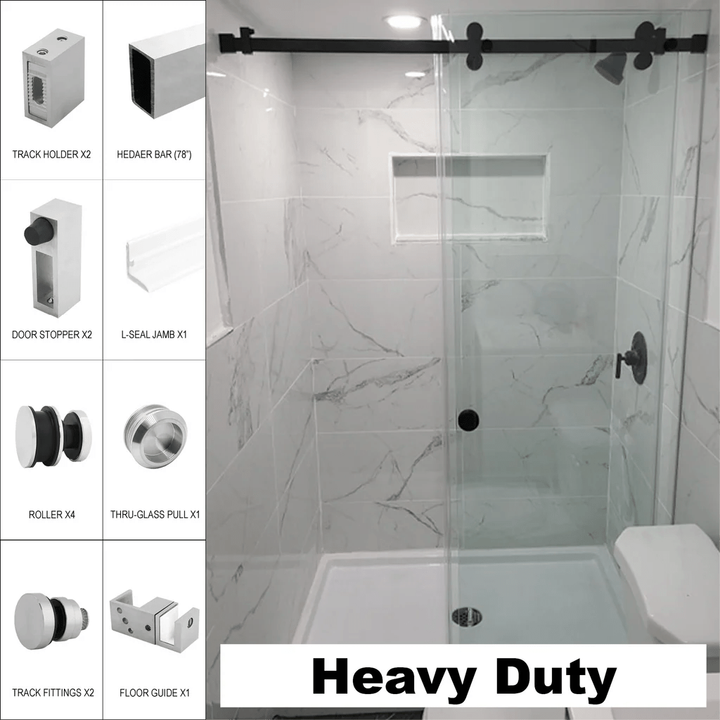 Sliding Door Kits - Tranquility Series - Glassparts.ca