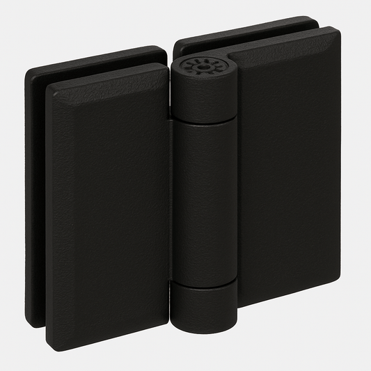 Spring Self - Closing Glass Door Hinge Set - Glassparts.ca