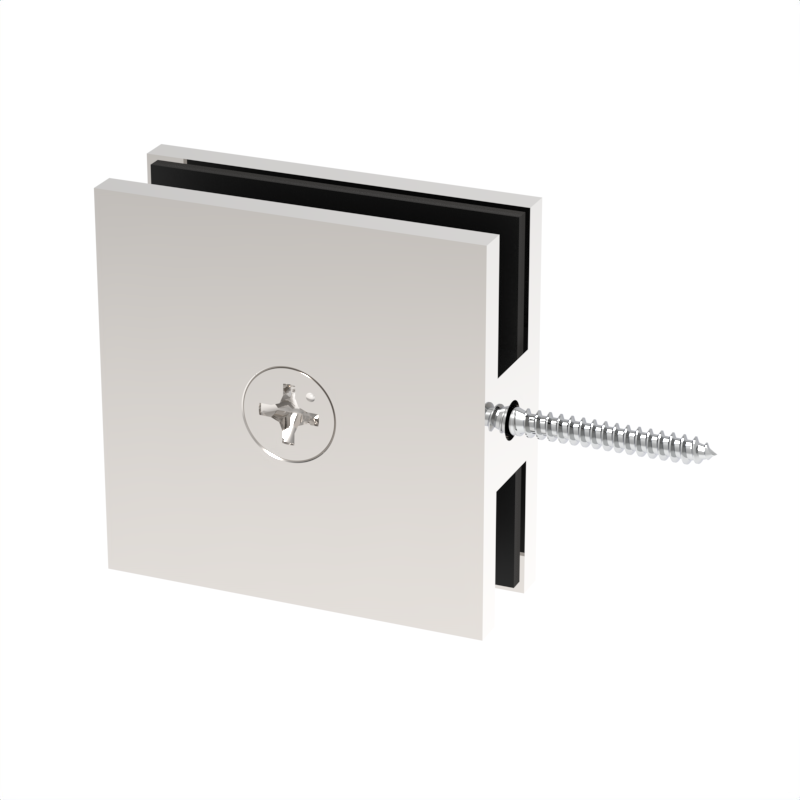 SQC186PN - Square - Wall Mount - 180° Movable - Polished Nickel