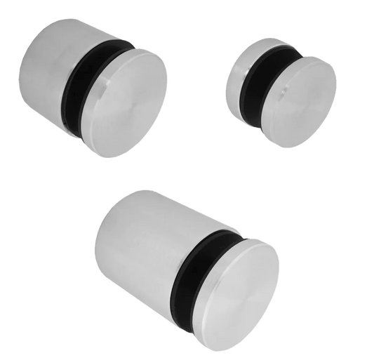 Standoffs - Solid Round - 1/4¨ to 3 - 1/2¨ Base Height - Glassparts.ca