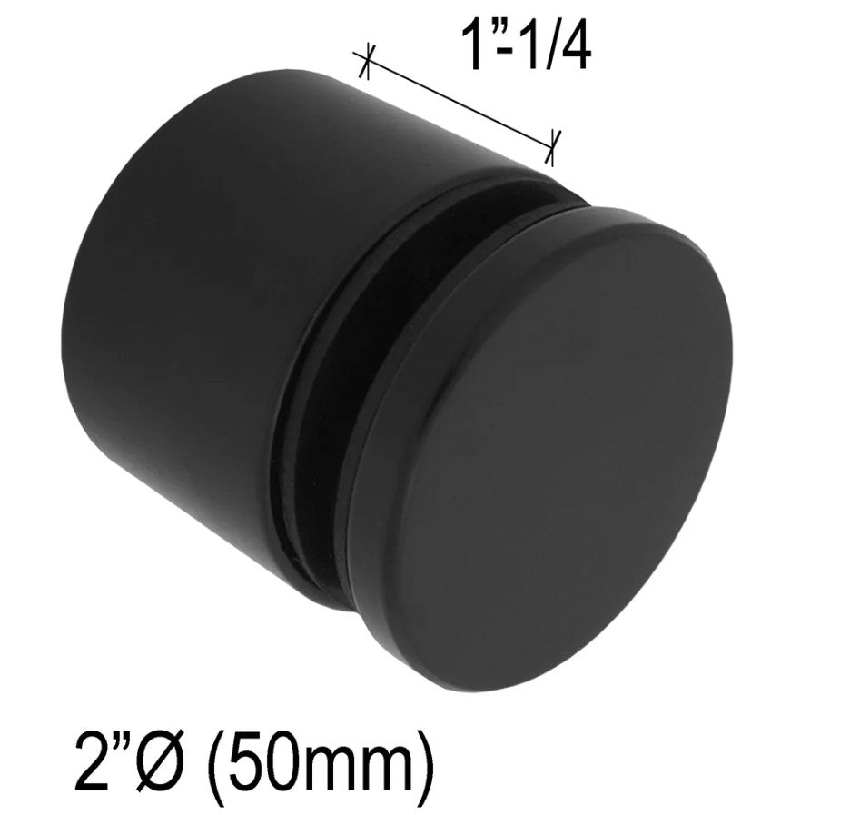 Standoffs - Solid Round - 1/4¨ to 3 - 1/2¨ Base Height - Glassparts.ca